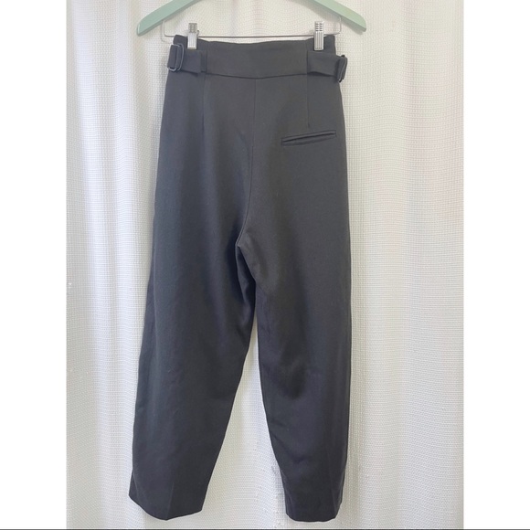 Oak + Fort wool blend high-waisted trousers - Picture 2 of 4